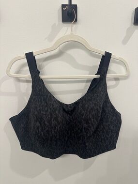 lululemon athletica Black Patterned Support Bralette